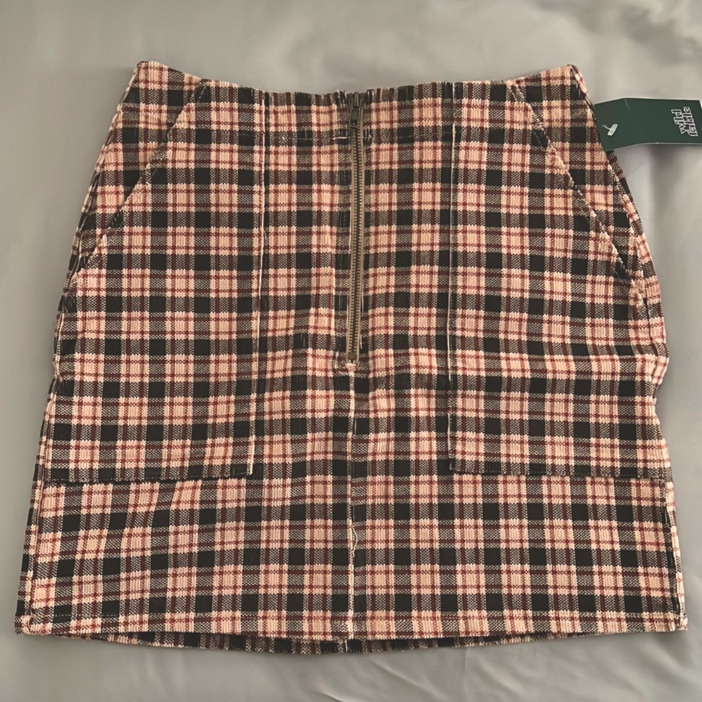 Wild Fable High Rise Plaid Skirt